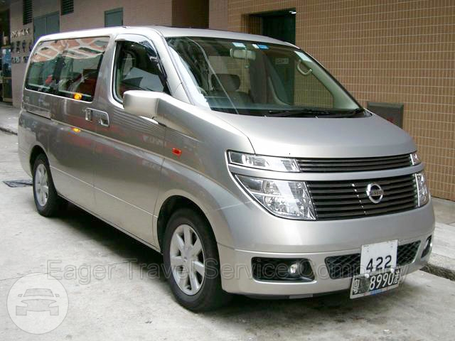 Nissan Elgrand
Van /
New Territories, Hong Kong

 / Hourly HKD 365.00
 / Airport Transfer HKD 580.00
