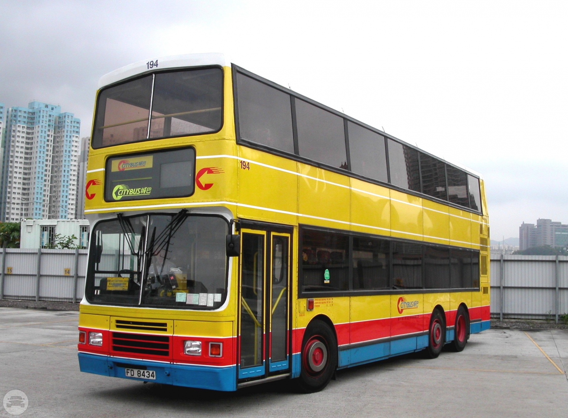 Standard Double Deckers
Coach Bus /
New Territories, Hong Kong

 / Hourly HKD 1,550.00
