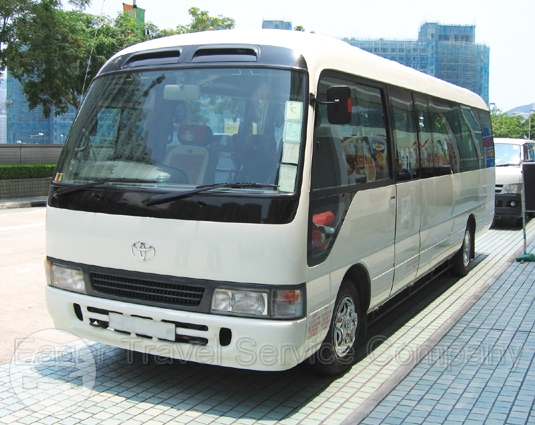 24 Seats Coach Bus
Coach Bus /
New Territories, Hong Kong

 / Hourly HKD 430.00
 / Airport Transfer HKD 1,100.00
