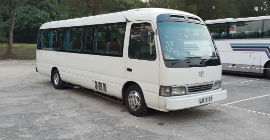 24 Seater Coach Bus
Coach Bus /
Kowloon, Hong Kong

 / Hourly HKD 400.00
 / Airport Transfer HKD 1,200.00
