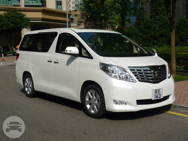 Toyota Alphard - White
Van /
Hong Kong, 

 / Hourly HKD 450.00
 / Airport Transfer HKD 800.00
