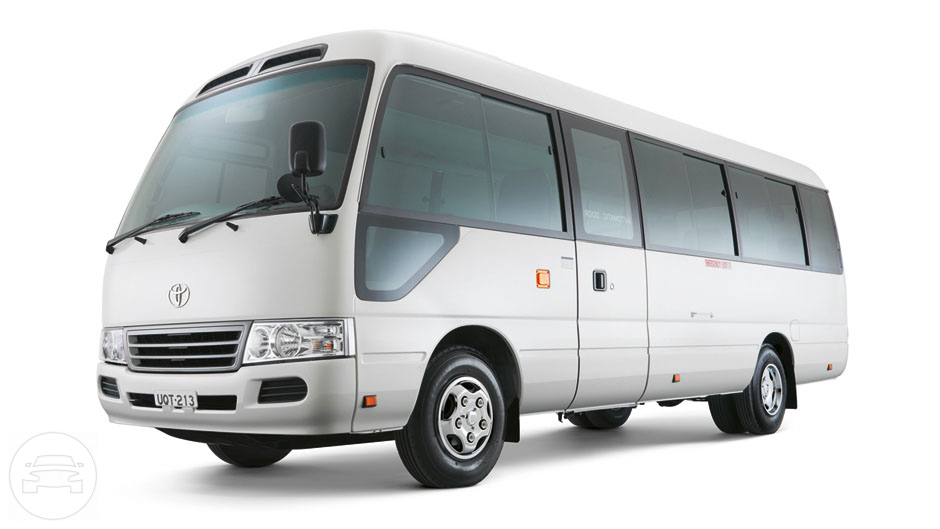 Toyota Coaster
Coach Bus /
Hong Kong, 

 / Hourly HKD 350.00
 / Airport Transfer HKD 1,200.00
