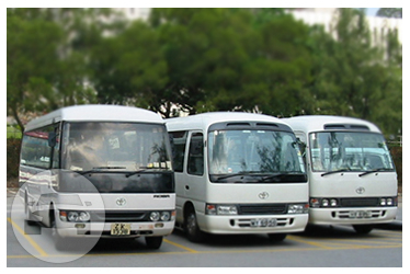 White Mini Bus 24-28 Passenger
Coach Bus /
New Territories, Hong Kong

 / Hourly HKD 350.00
 / Airport Transfer HKD 1,200.00

